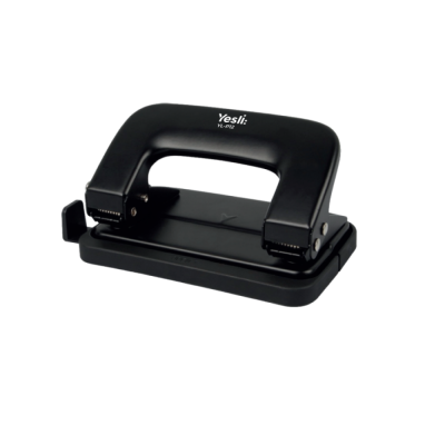Дырокол Yesli: "YL-P12", 12 листов, черный