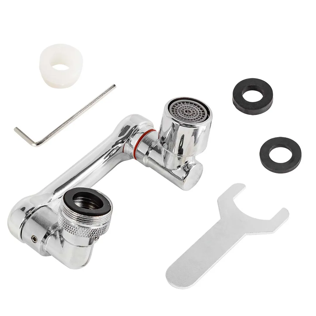 Головка распылительная на кран смесителя поворотная 30х95х20 мм WMC TOOLS WMC-SI01