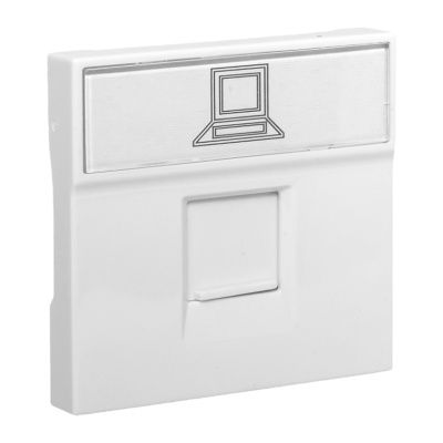 Розетка RJ45 кат, 5e, 2 модуля EKF E2MK015E-135-10