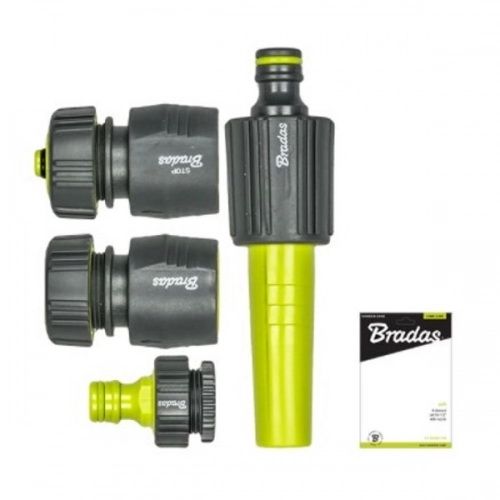 Набор поливочный 1/2'' - 5/8'' 4 пр.. LIME LINE SOFT Bradas LE-S5500-12K