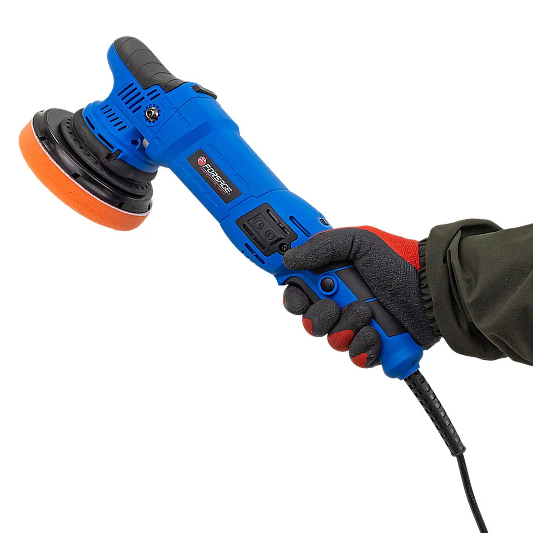 Полировальная машина электрическая эксцентриковая, 230V, 1050W, 1400-4800 об/мин, Øкруга 150 мм Forsage F-RF-03060(1400-4800об)