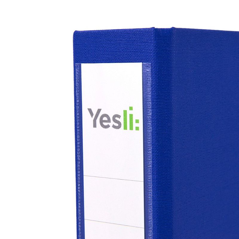 Папка-регистратор "Yesli:", А4, 50 мм, ПВХ Эко, синий