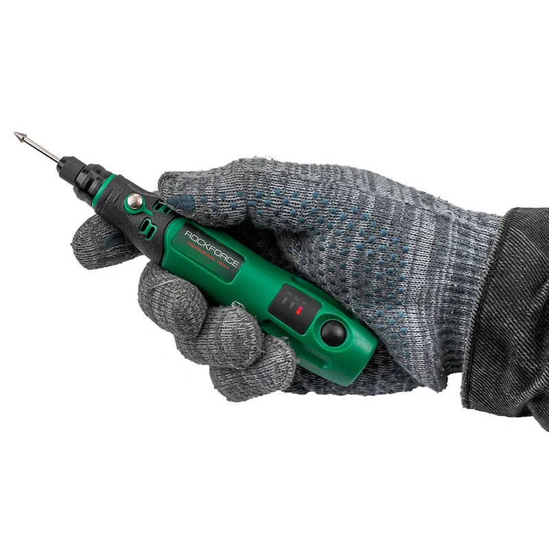 Шуруповерт аккумуляторный 3.6V, Li-ion 600Ah в комплекте с аксессуарами, набор 26 пр RockForce RF-IXO VI