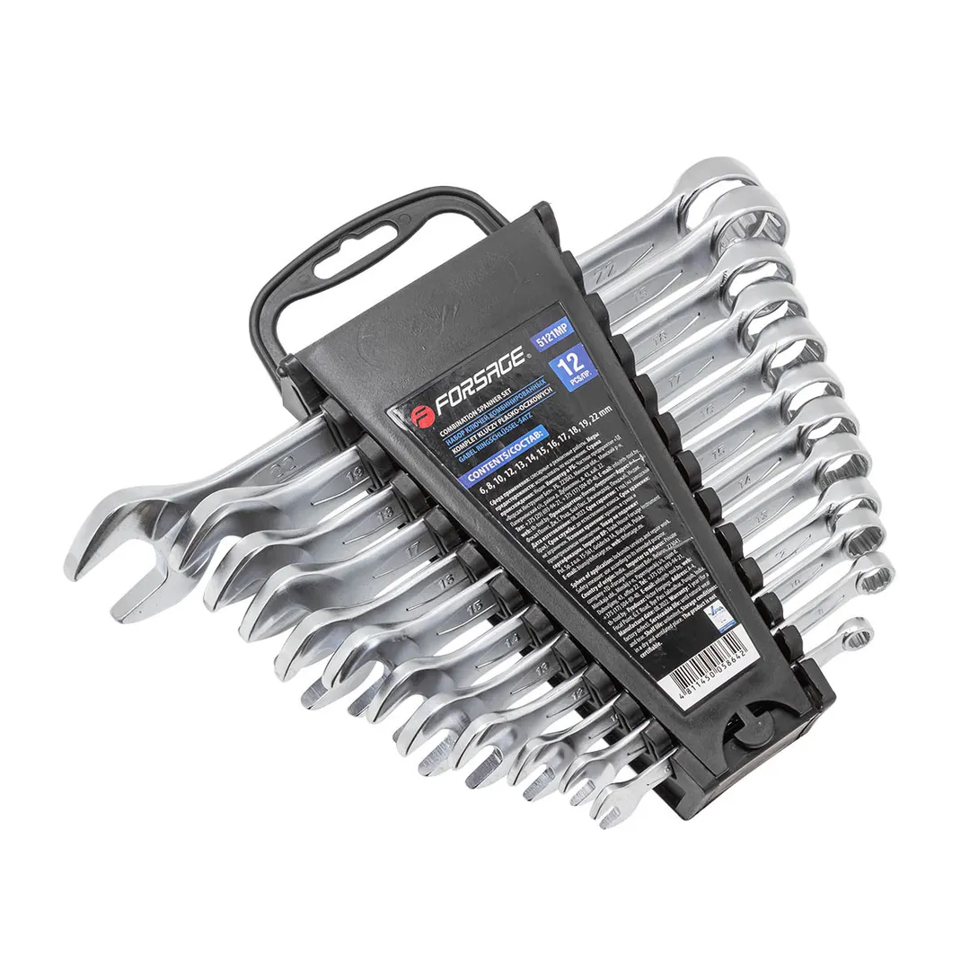 Набор комбинированных ключей 12 пр. Forsage F-5121MP