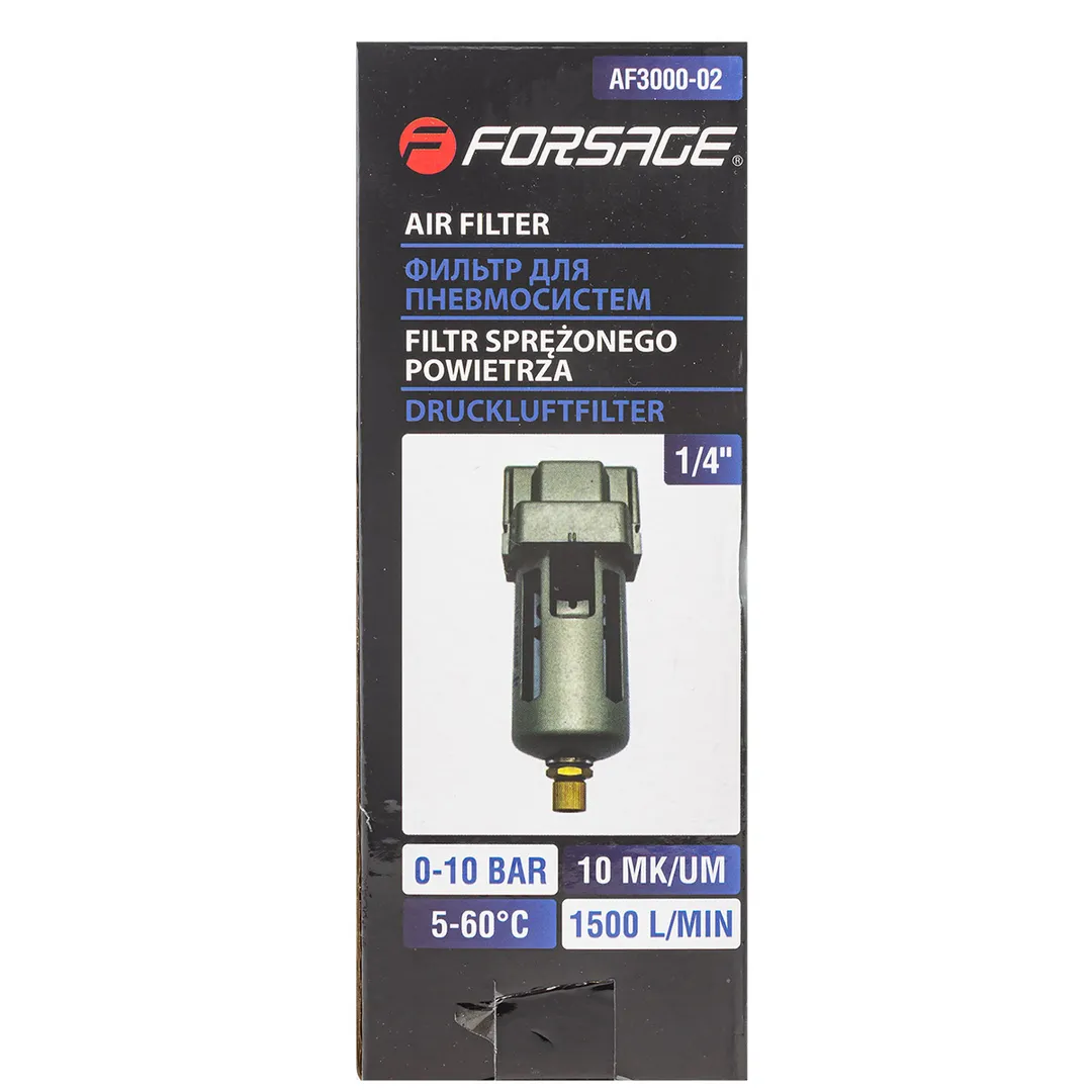 Фильтр воздушный для пневмосистем 1/4" Forsage F-AF3000-02