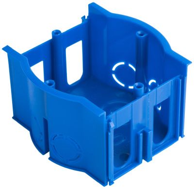 Коробка установочная сборная проходная КМТ-010-4007 для твердых стен (71х45) с саморезами EKF plc-kmt-010-4007