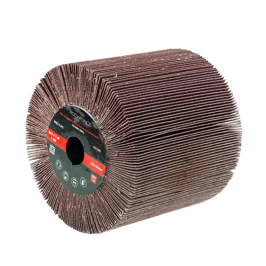 Насадка шлифовальная 120х100 мм Grit 120 RockForce RF-FD4120W
