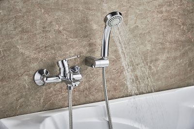 Смеситель для ванны, латунь, хром Ledeme L3003