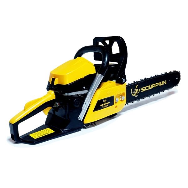 Пила цепная бензиновая SCORPION, 1900 Вт/3,0 л.с., 43 см. куб., шина 380 мм/15", цепь 0,325-1,5-64