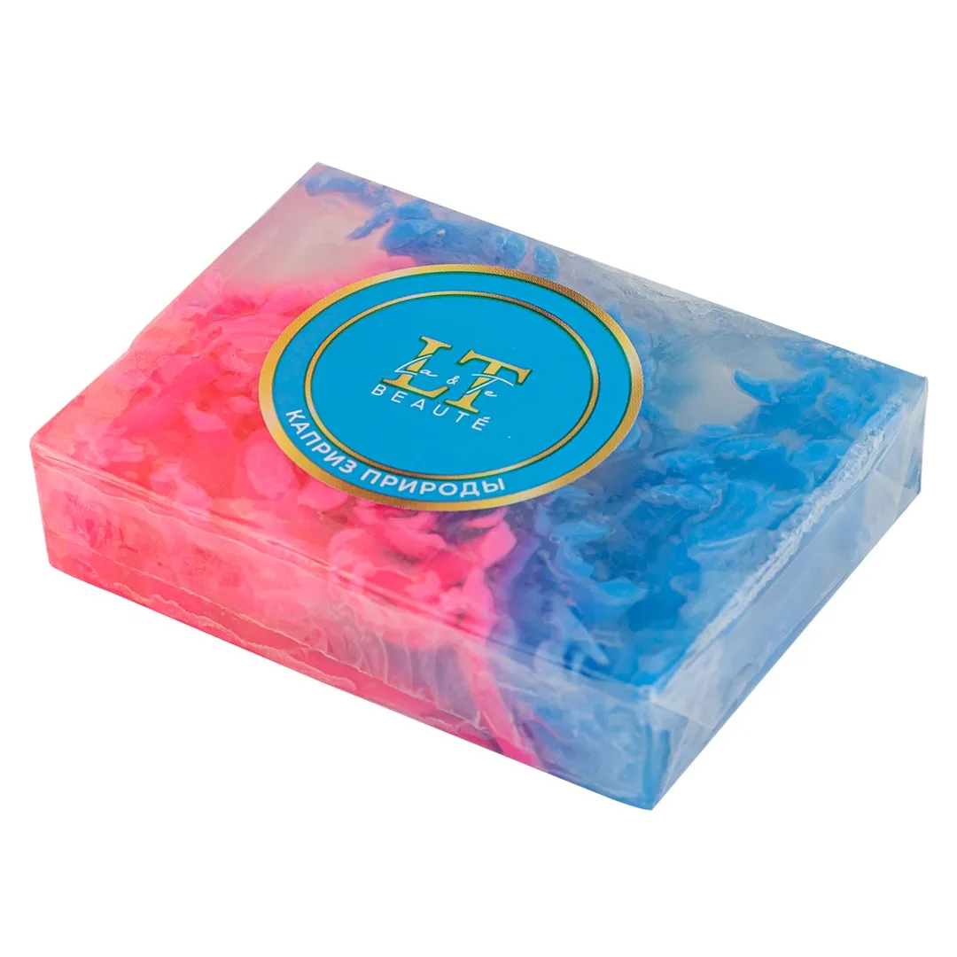 Мыло твердое ручной работы с добавлением эфирных масел ''Каприз природы'' La and Te beaute LT-6136(+ уп)