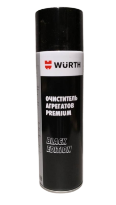 Очиститель агрегатов Premium, Black Edition, 500 мл. WÜRTH 5988000355