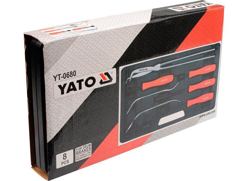 Набор инструмента для замены тормозных колодок 8 пр. Yato YT-0680