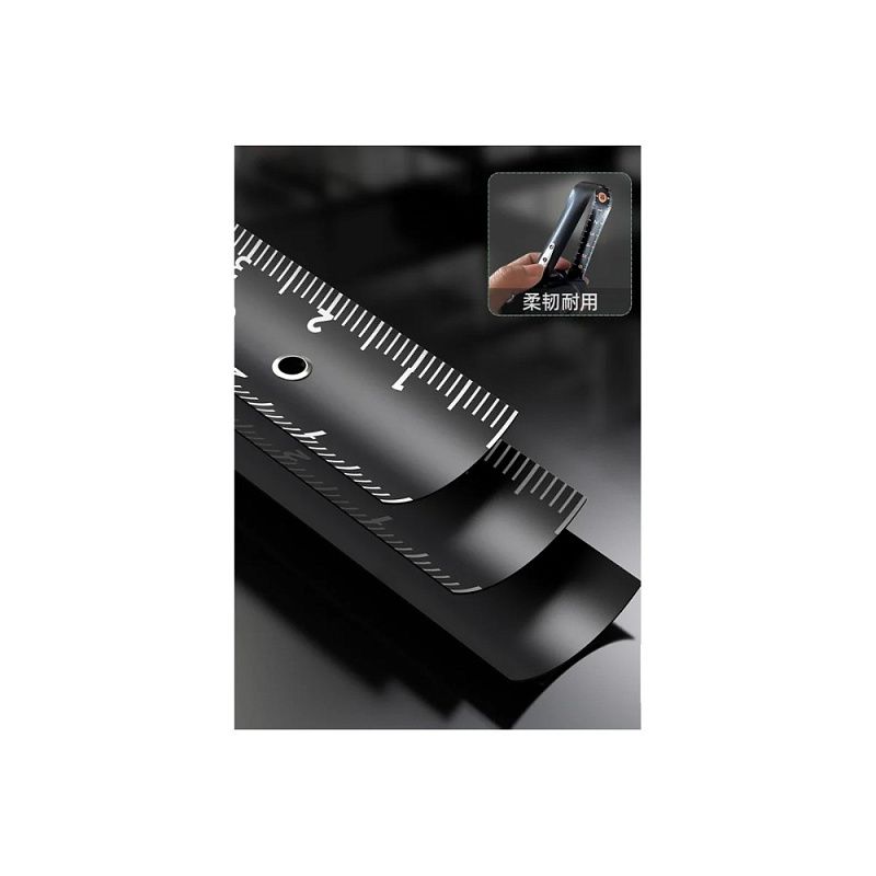 Рулетка Deli HS HT8519C, 5 м х 19 мм, Soft Touch, оранжевый