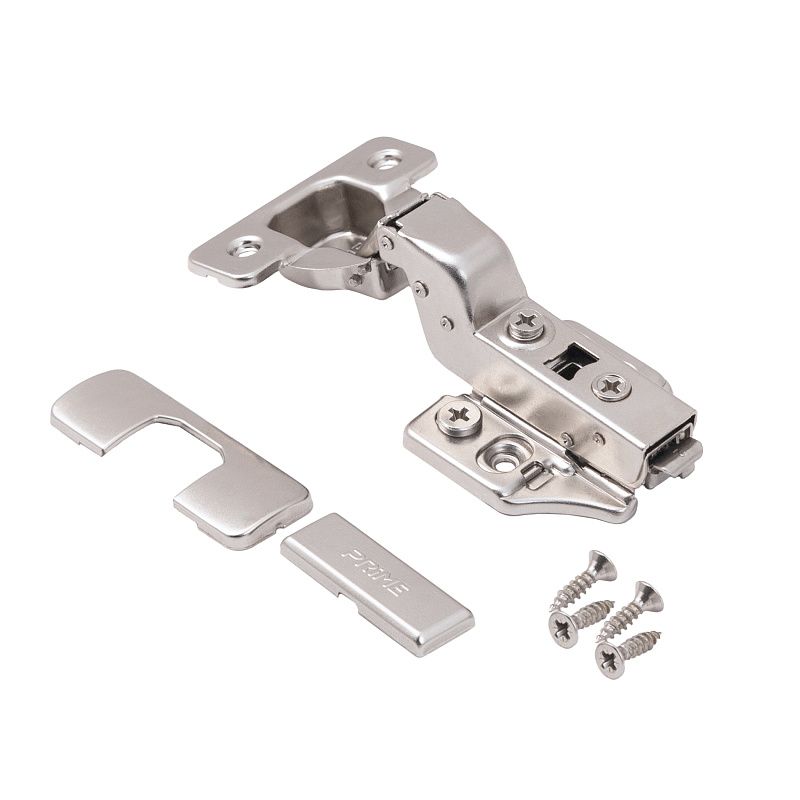 Петля внутренняя без пружины 45мм h0 clip-on 3D, саморезы, заглушки, упак 2 шт., PRIME by AKS 112712