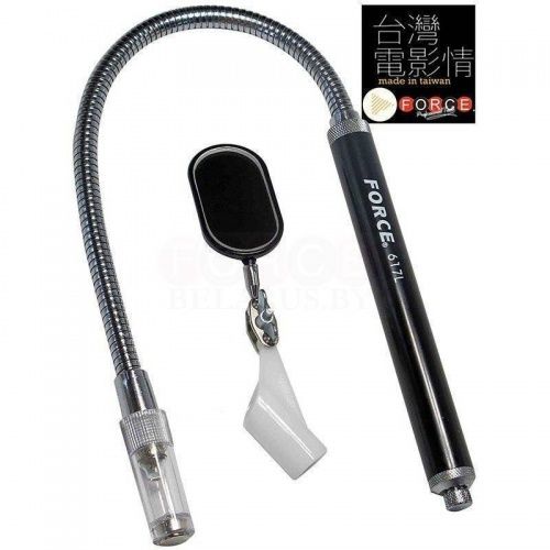 Зеркало на гибком удлинителе с подсветкой Force 617L