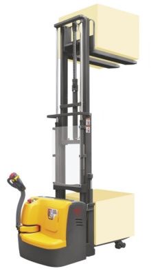 Штабелер самоходный 1,5 т 4,5 м XILIN CDDR15S Li-ion двухуровневый (сопровождаемый) 24/225 В/Ач TOR 1041015