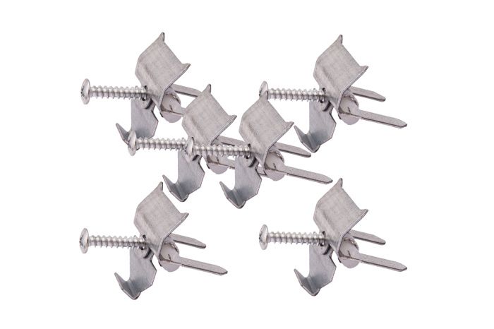 Крепление для врезных моек из нержавеющей стали, 6 шт AKS 33562