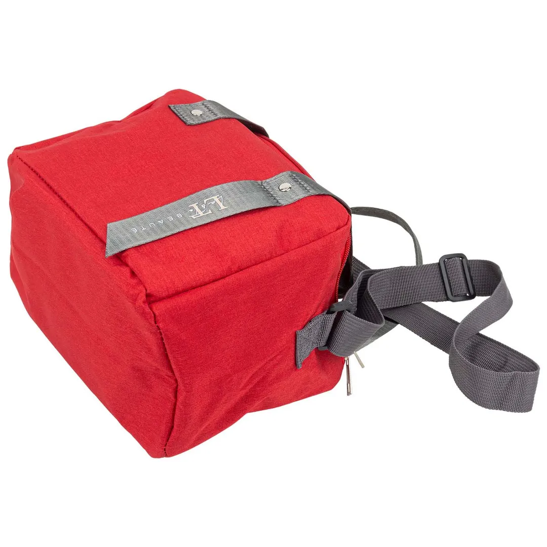 Набор, термосумка LT-СB2, термокружка белая, маска для сна, повязка на голову на липучке, белая La and Te beaute LT-26Bag