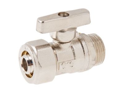 Кран шаровый 16(2.0)х(М20х1.5) для AVE134 AV Engineering AVE155014