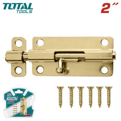 Шпингалет стальной 50 мм TOTAL THTB102