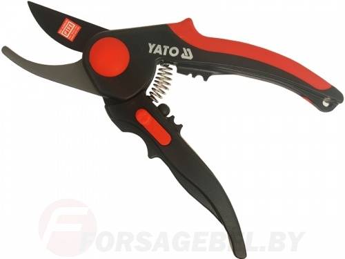 Секатор для живых веток d19 мм 210 мм Yato YT-8809