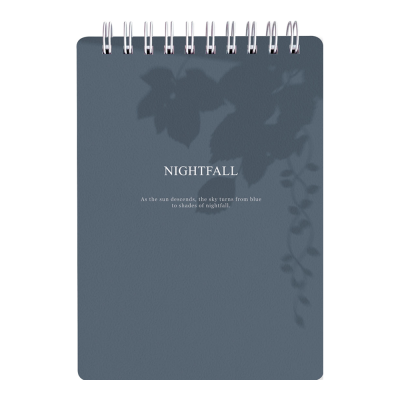 Блокнот "Shadow", А6, 100 листов, в клетку, синий