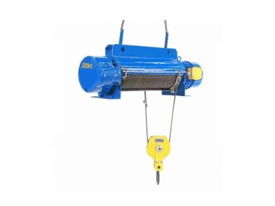 Таль электрическая, стационарная ТЭК (CD) г/п 1 т 12 м на лапах PRO TOR 1046576