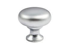 Ручка меб. кнопка мет. GP16 мат. хром AKS 88560