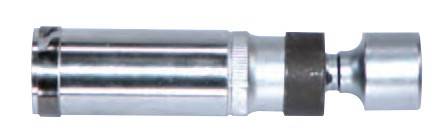 Головка свечная шарнирная 16 мм L=95 мм 3/8'' Force 807316B