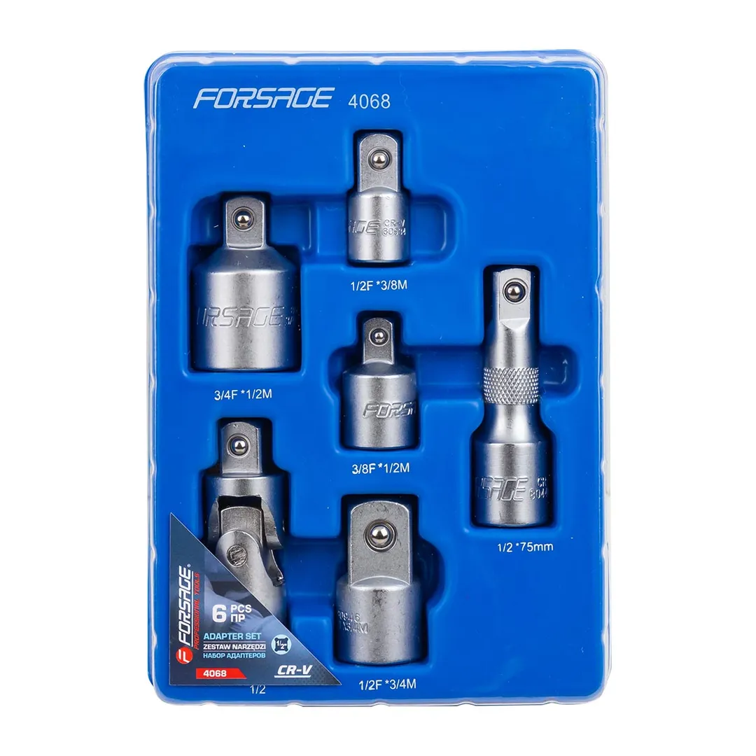 Набор адаптеров 6 пр Forsage F-4068