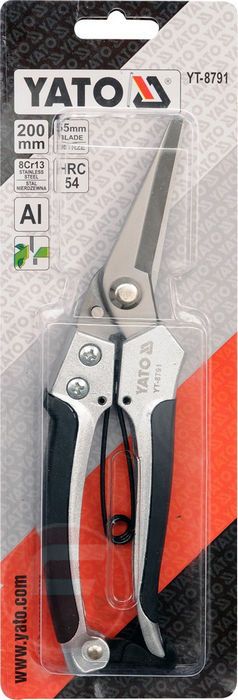 Секатор для живых веток d20 мм 200 мм Al Yato YT-8791