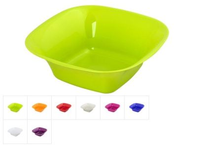 Салатник 24x24x8 см, цвета в ассортименте DRINA 10148