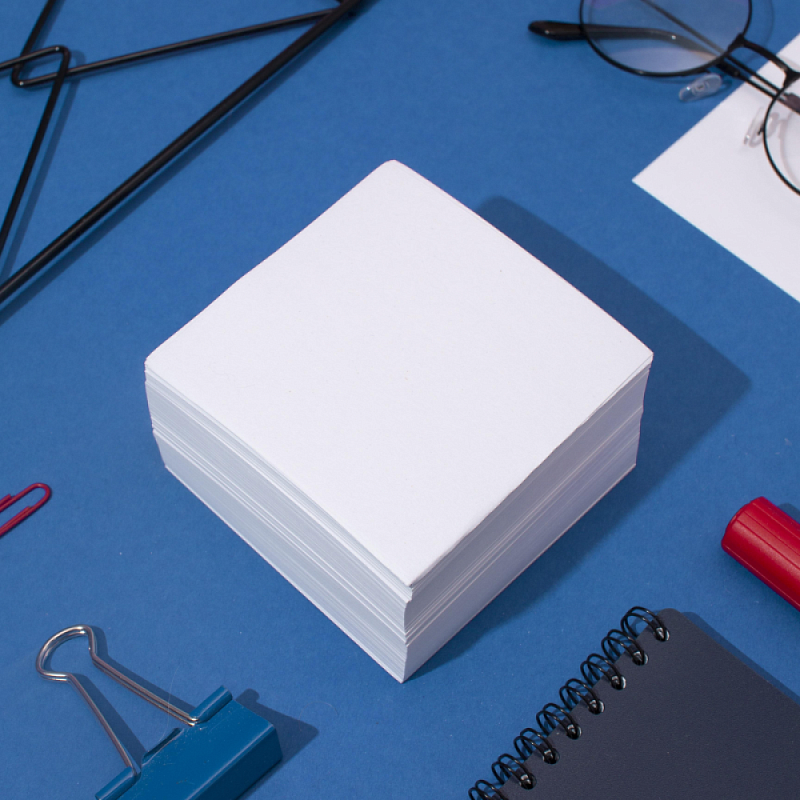 Бумага для заметок "Attache Economy", 90x90x50 мм, белый