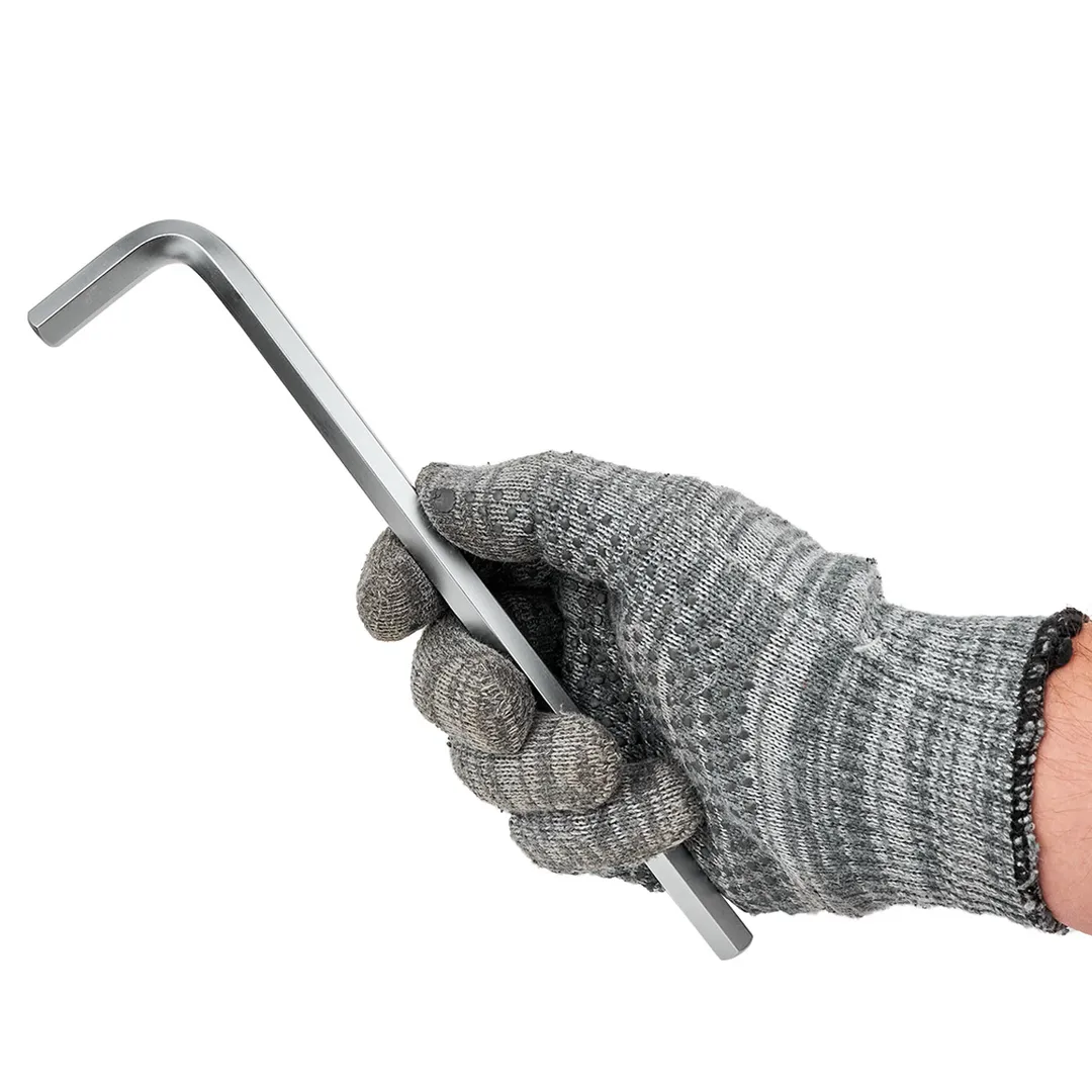 Набор ключей HEX (6-гр.) Г-обр. экстра длинных 10 пр. 1.27, 1.5, 2, 2.5, 3-6, 8, 10 мм RockForce RF-5102XL