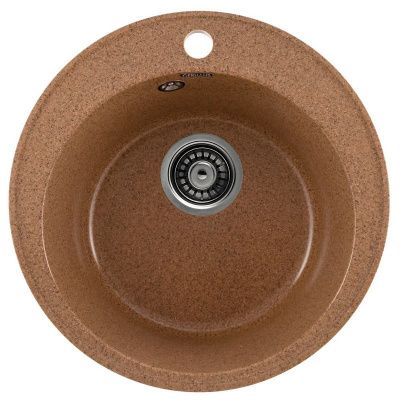 Мойка кухонная из мраморной крошки, терракот, A05-23 Gerhans