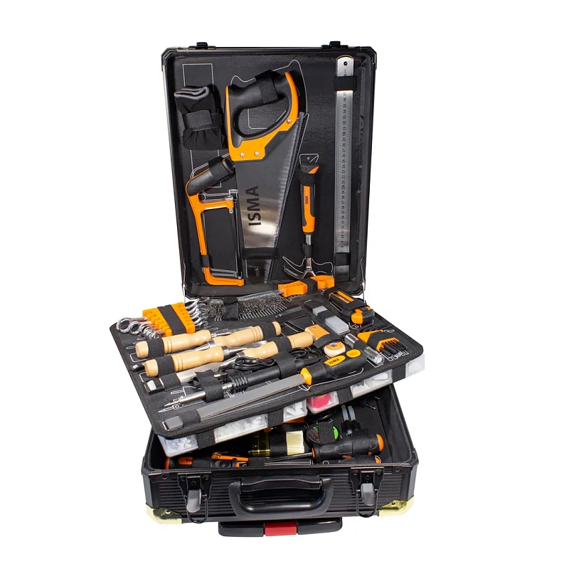 Набор инструментов 1300 пр. 1/2'', 6-гр. ''Дорожный кейс'' ISMA ISMA-513002