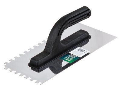 Гладилка нерж. 130х270 мм зуб 6х6 мм ВОЛАТ 27200-1306