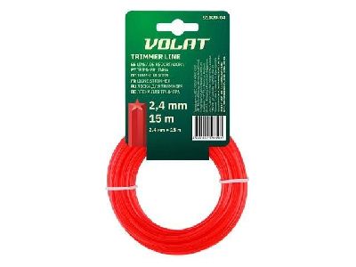 Леска Ø2,4 мм х 15 м, ''звездочка'', Волат 51020-04