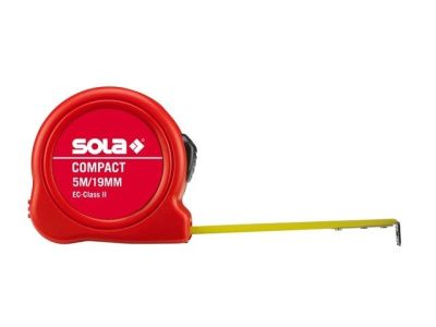 Рулетка 8м/25мм "Compact" CO SOLA 50500801
