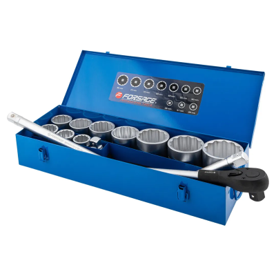 Набор инструментов 15 пр 1" 12-гр Forsage F-8151-9