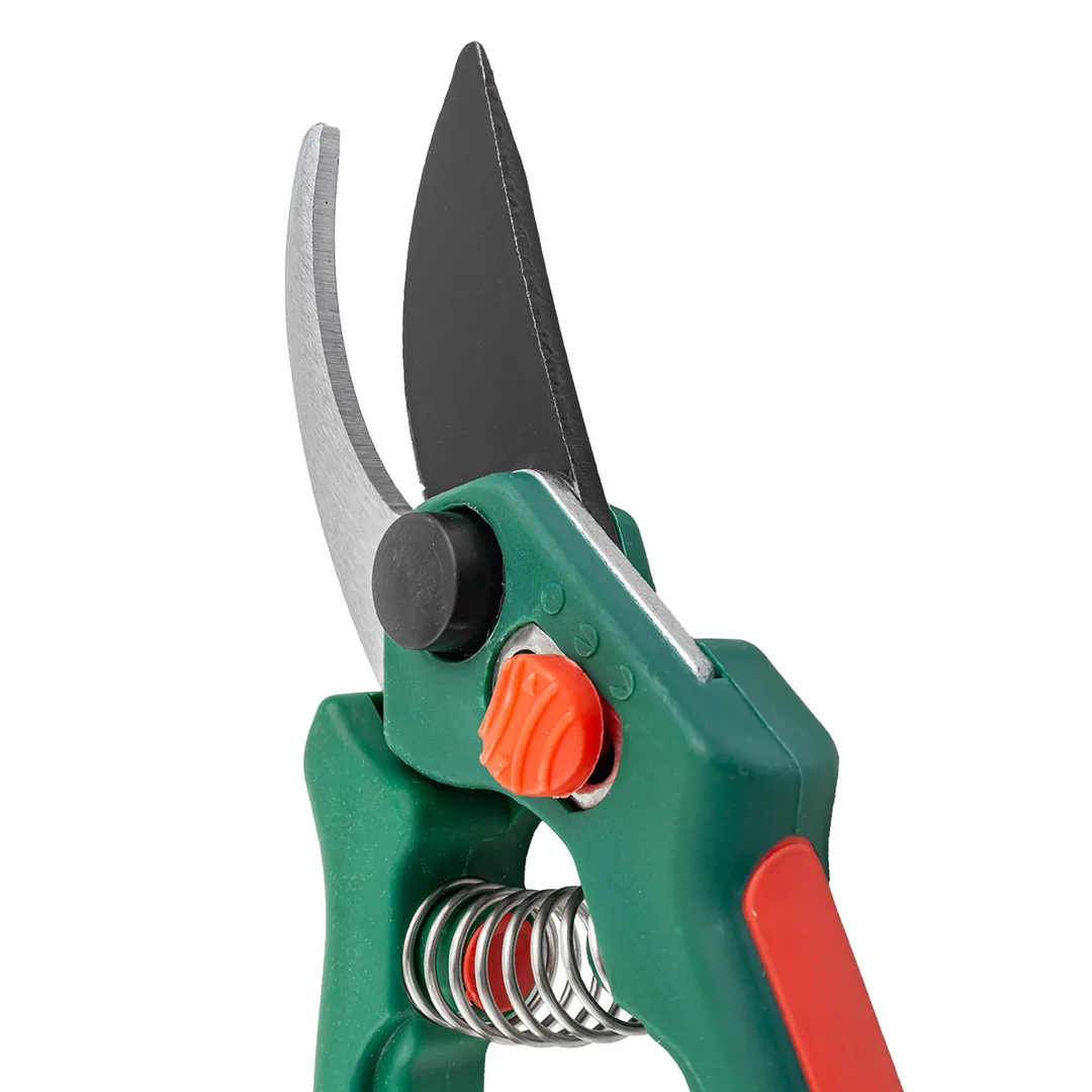 Секатор садовый в пластиковом корпусе с боковой фиксацией, L-180 мм, WMC TOOLS WMC-HW19120402-2