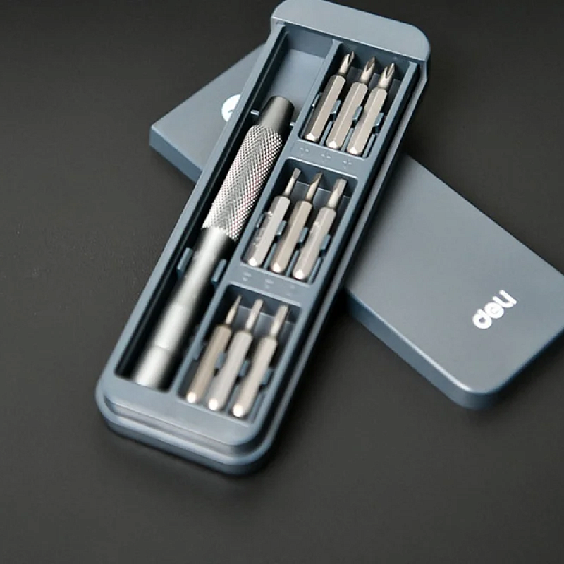 Набор прецизионных отверток Deli YS EDL241010J, 10 шт., кейс