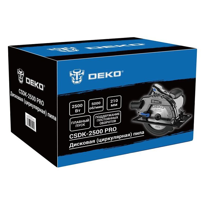 Пила циркулярная CSDK-2500 PRO DEKO 085-1153