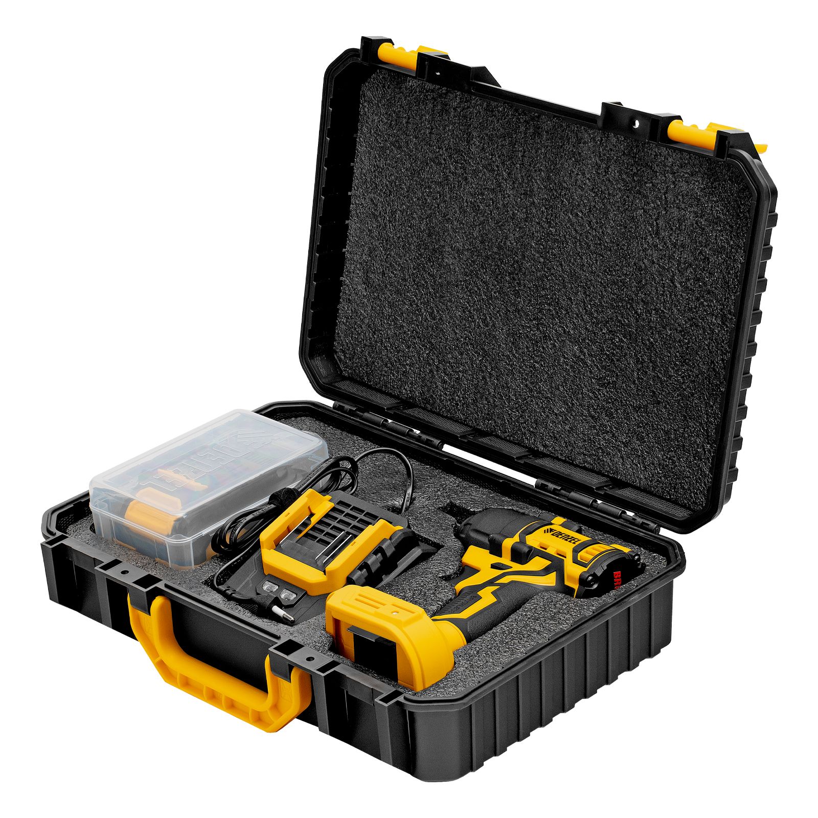 Гайковерт ударный аккумуляторный бесщет. CIWH-BL-20-500, Li-Ion, 20 В Denzel 26524