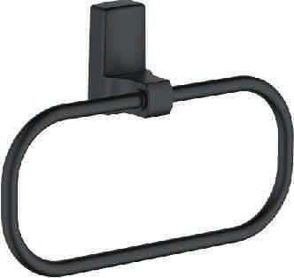 Полотенцедержатель, сталь, черный Ledeme L30304B