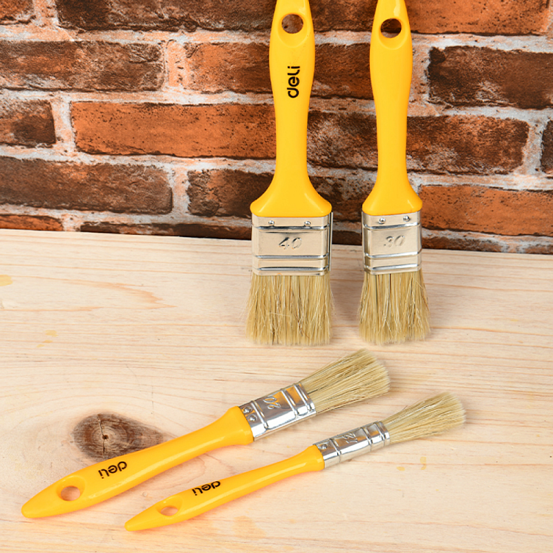 Кисть малярная Deli YS EDL509134, плоская, 1,6-40 мм, смешанная щетина