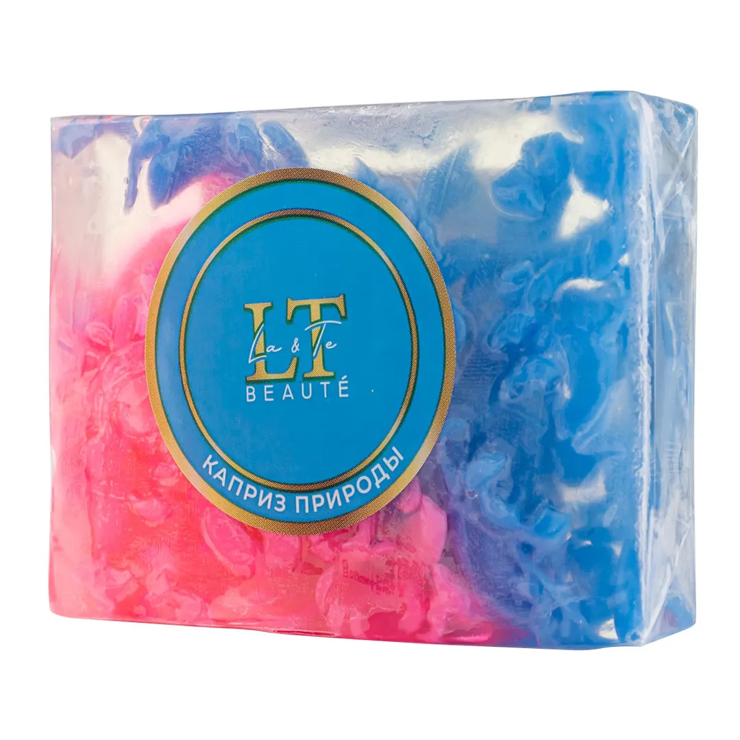 Мыло твердое ручной работы с добавлением эфирных масел ''Каприз природы'' La and Te beaute LT-6136(+ уп)