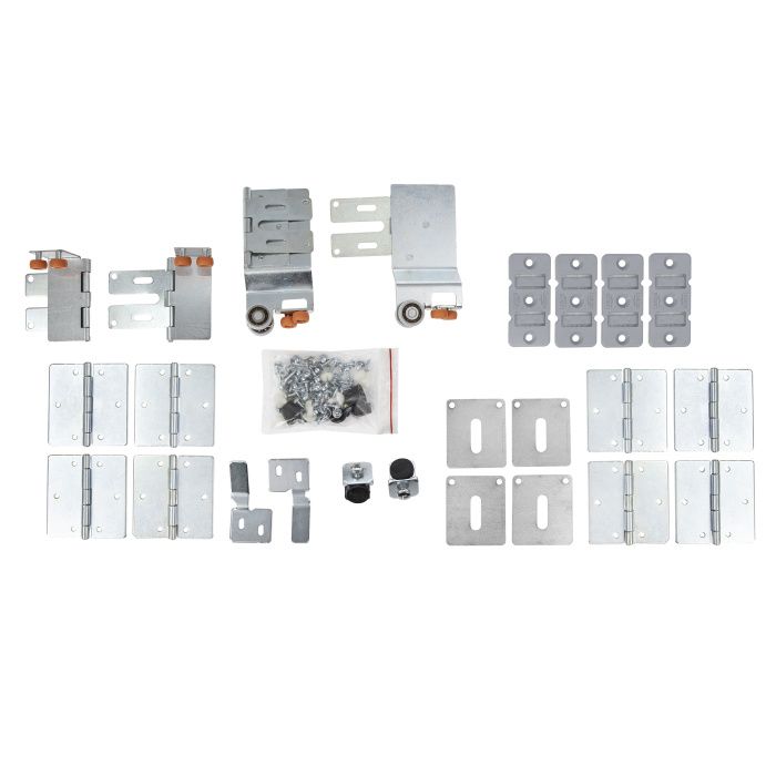 Комплект SLIDE для 2 складных-сдвижных внутренних дверей 30 кг (без направляющей) LAGUNA 77451