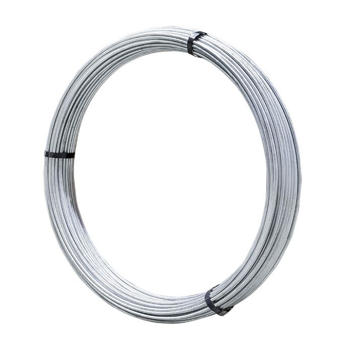 Пруток d 10 мм, (бухта 80 м) горячеоцинкованный EKF lpb-10-80-hz