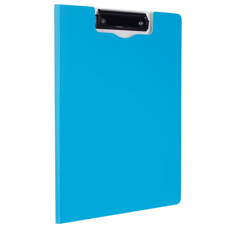 Планшет с зажимом "Deli" открывающийся, A4, пластик, ассорти